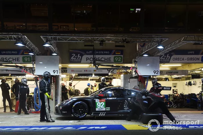#92 Porsche GT Team Porsche 911 RSR: Michael Christensen, Kevin Estre, Laurens Vanthoor