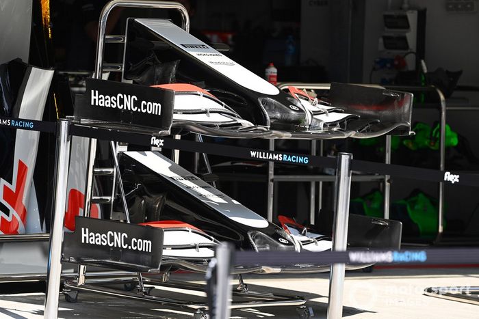 Detalle técnico del Haas F1