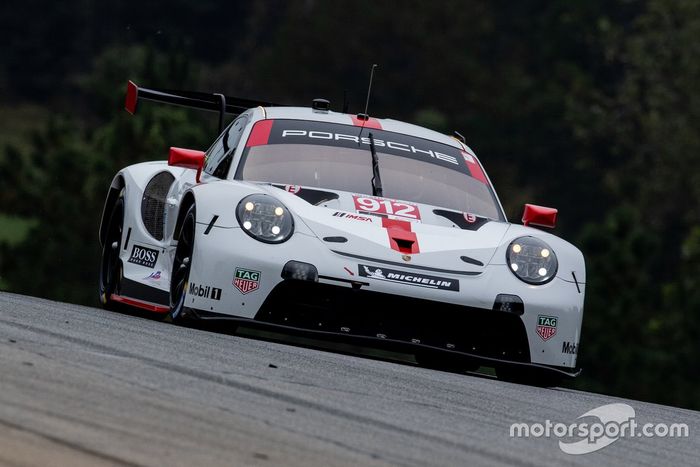 #912 Porsche GT Team Porsche 911 RSR - 19, GTLM: Laurens Vanthoor, Earl Bamber, Mathieu Jaminet