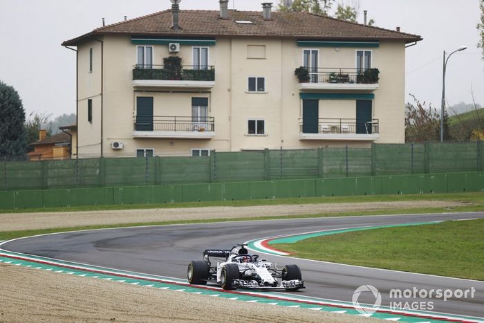 Yuki Tsunoda, Honda Formula Dream Project, prueba el AlphaTauri