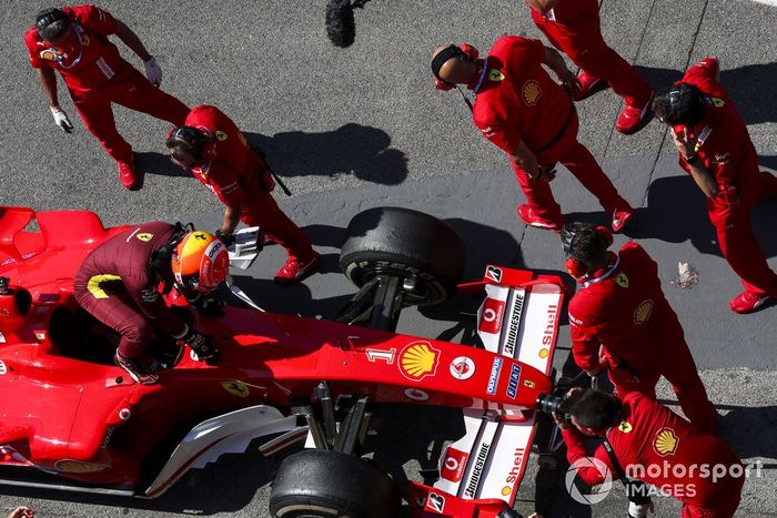 Mick Schumacher, Ferrari F2004