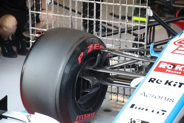 Williams FW43 front detail