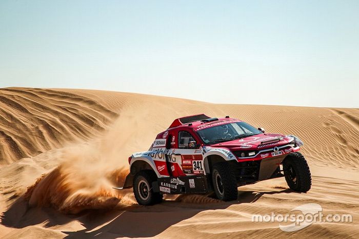 #341 Ssangyong Motorsport Koorando DKR: Oscar Fuertes Aldanondo, Diego Vallejo