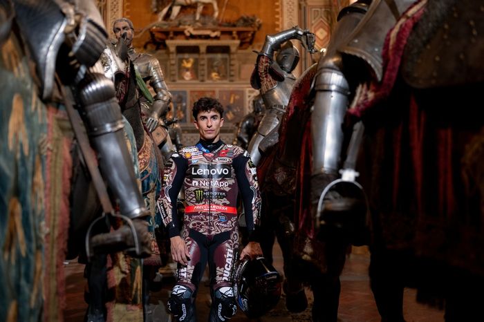 Marc Márquez, equipo Ducati, decoración de Mugello