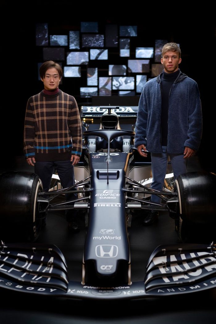 Pierre Gasly y Yuki Tsunoda, Alpha Tauri  