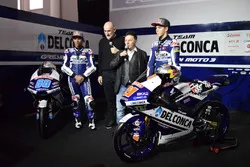 Jorge Martín, Gresini Racing Team and Fabio Di Giannantonio, Gresini Racing Team with Fausto Gresini