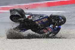 Chute de Michael van der Mark, Pata Yamaha