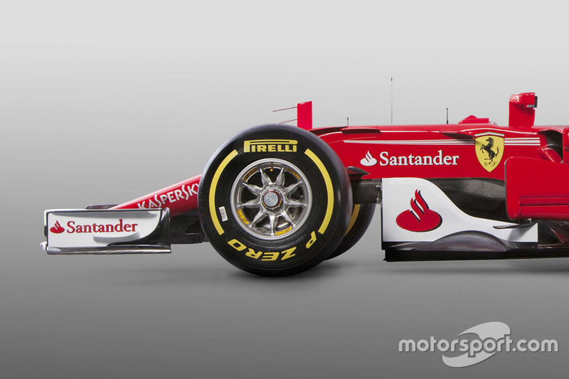 Ferrari SF70H: Frontpartie