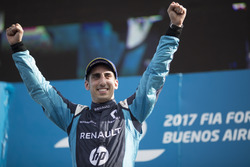 Podium: ganador, Sébastien Buemi, Renault e.Dams