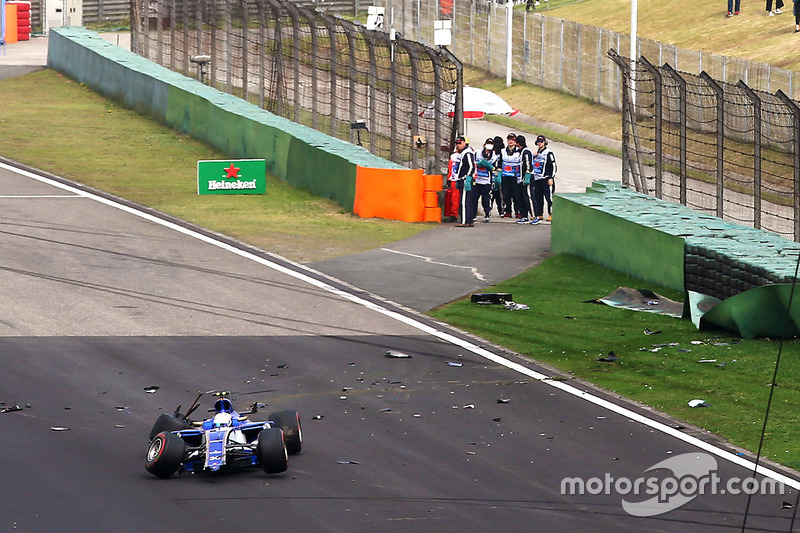 20 місце — Антоніо Джовінацці, Sauber. Умовний бал — 2,679