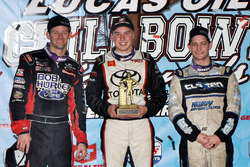 Podium: 1. Christopher Bell, 2. Daryn Pittman, 3. Justin Grant