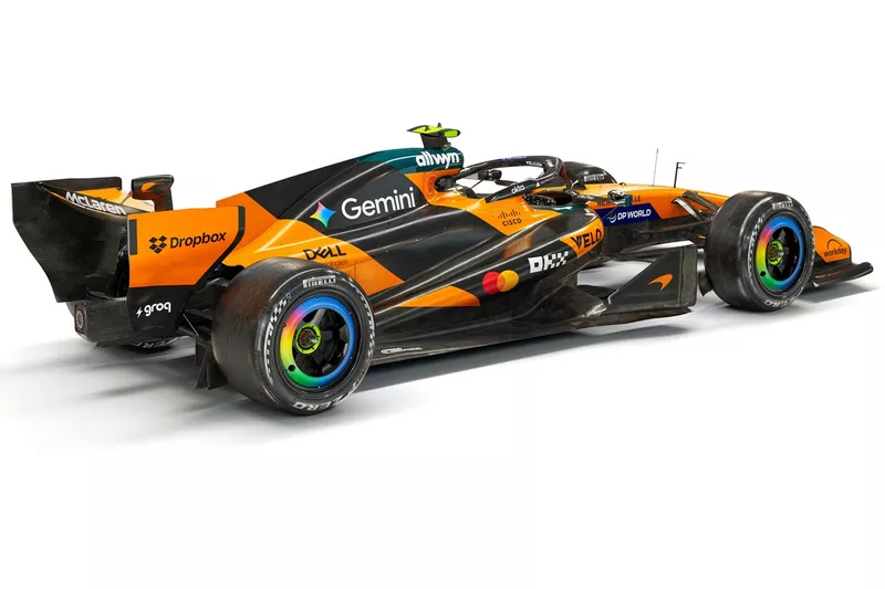 Livrée McLaren MCL40