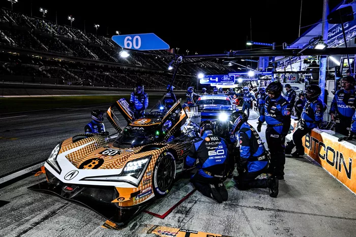 #60 Acura Meyer Shank Racing w/Curb Agajanian Acura ARX-06: Tom Blomqvist, Colin Braun, Scott Dixon, AJ Allmendinger