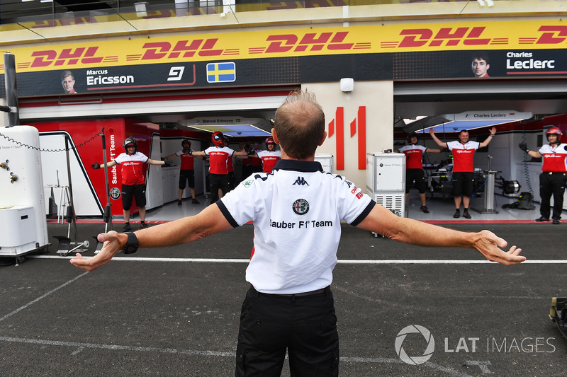 Тренер Sauber Жозеф Леберер