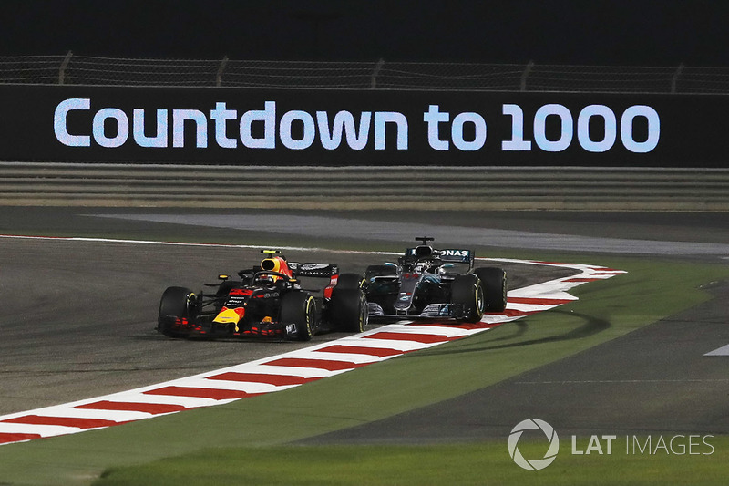 GP Bahrain - Max Verstappen/Lewis Hamilton (balapan)