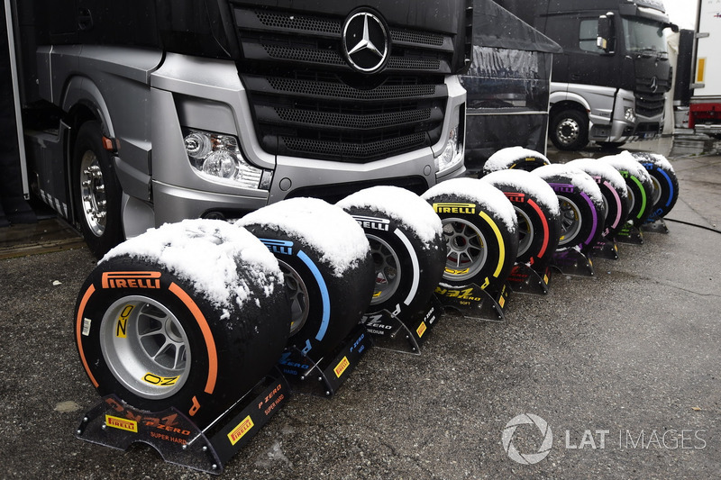 Шины Pirelli под снегом