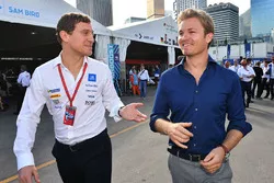 Nico Rosberg nel paddock