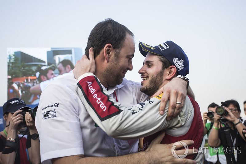 Podium: ganador, Daniel Abt, Audi Sport ABT Schaeffler