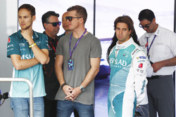 Tom Blomqvist, Antonio Felix Da Costa, Andretti Formula E, in the garage