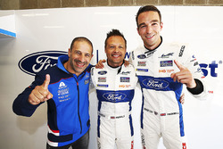 GTE pole sitters #67 Ford Chip Ganassi Racing Ford GT: Andy Priaulx, Harry Tincknell, Tony Kanaan