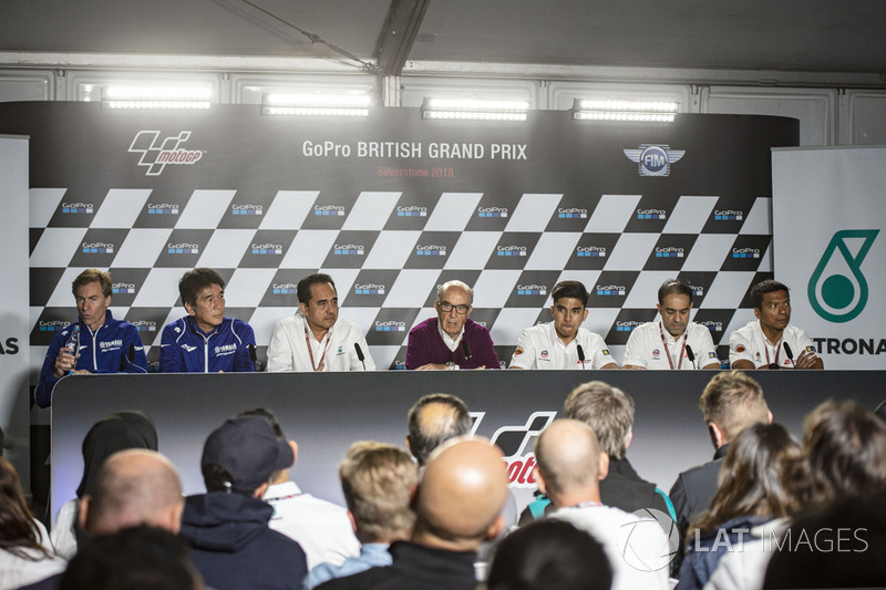 Petronas Yamaha Sepang Racing Team press conference