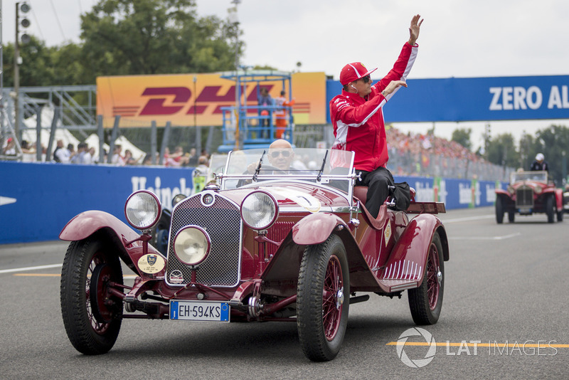 F1-es versenyzői parádé az Olasz Nagydíjról, Monzából
