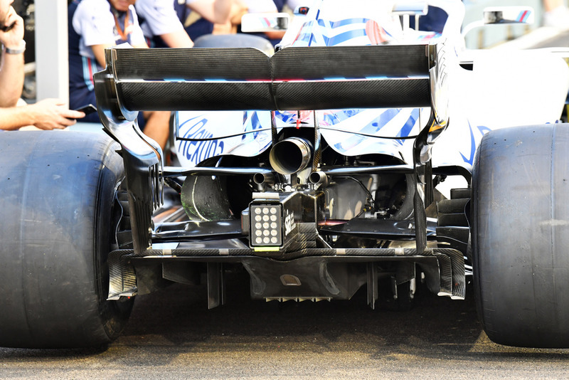 Williams FW41 rear
