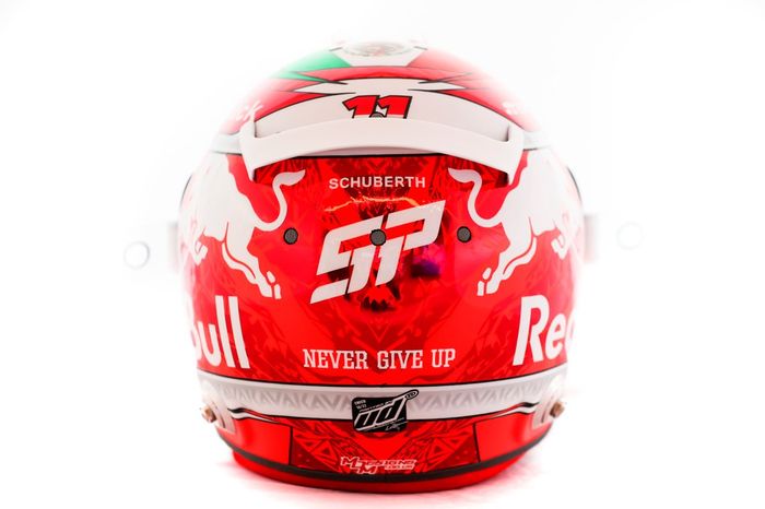 Casco de Sergio Pérez, Red Bull Racing