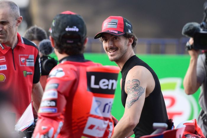 Marc Márquez, Equipo Ducati, Francesco Bagnaia, Equipo Ducati