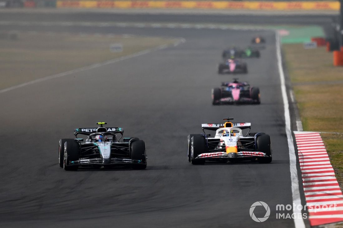 Andrea Kimi Antonelli, Mercedes, Yuki Tsunoda, RB F1 Team