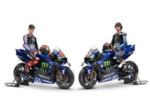 La nueva Yamaha oficial de Quatararo y Rins para 2025