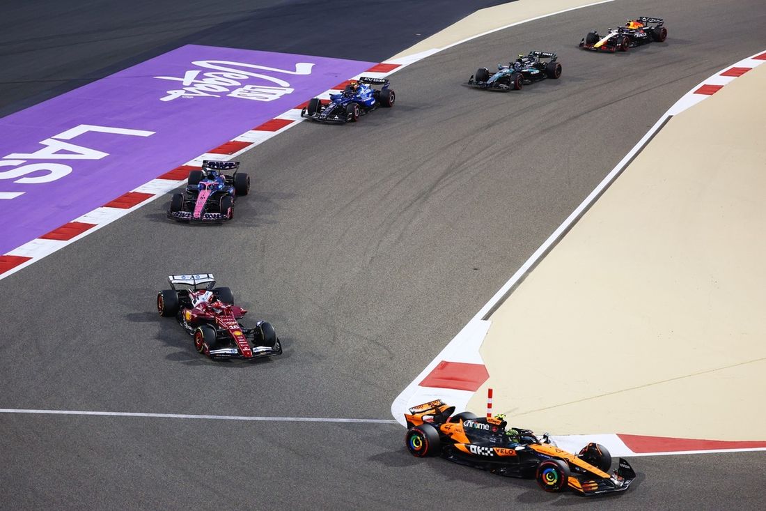 Charles Leclerc, Ferrari, Lando Norris, McLaren, Pierre Gasly, Alpine