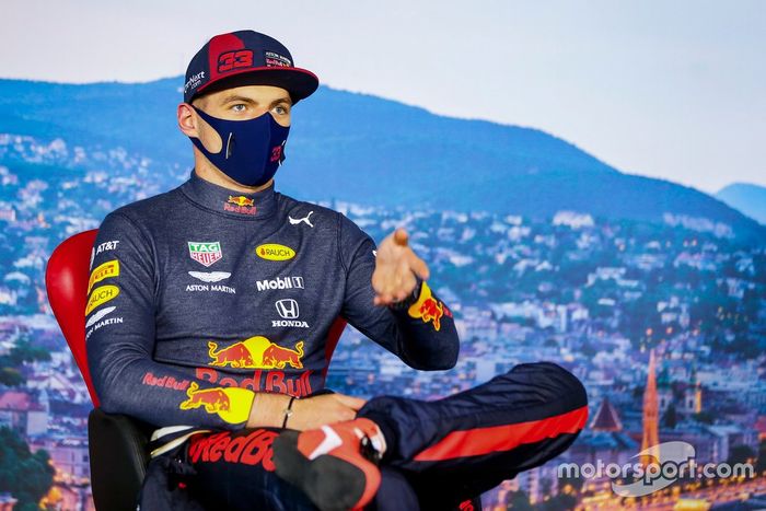 Max Verstappen, Red Bull Racing en la conferencia de prensa