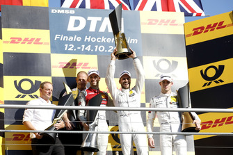 Il campione Gary Paffett, Mercedes-AMG Team HWA, secondo René Rast, Audi Sport Team Rosberg, terzo Paul Di Resta, Mercedes-AMG Team HWA, Ullrich Fritz, Team principal Mercedes-AMG HWA