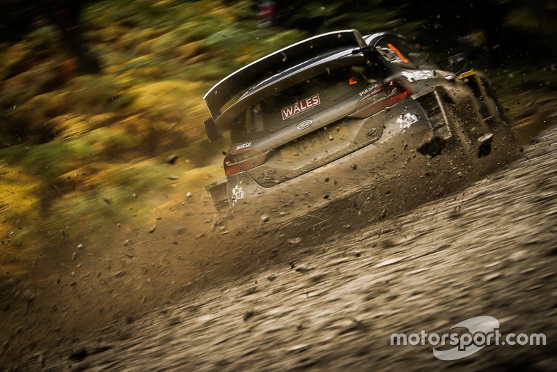Elfyn Evans, Daniel Barritt, M-Sport Ford WRT Ford Fiesta WRC