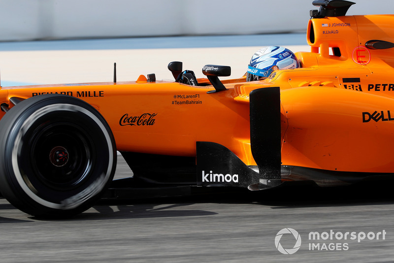 Jimmie Johnson dans la McLaren