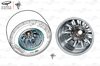 Mercedes W09 velg