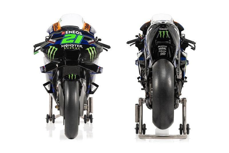 Franco Morbidelli, Yamaha Factory Racing, detalles de la moto