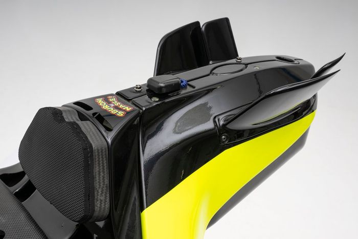 Detalle de la moto del VR46 Racing Team