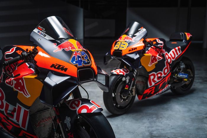 Detalle de la KTM RC16 de MotoGP 2023