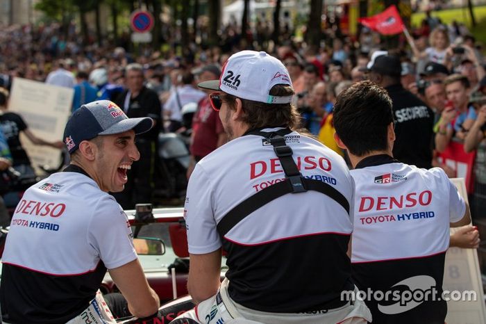 #8 Toyota Gazoo Racing Toyota TS050: Sébastien Buemi, Kazuki Nakajima, Fernando Alonso