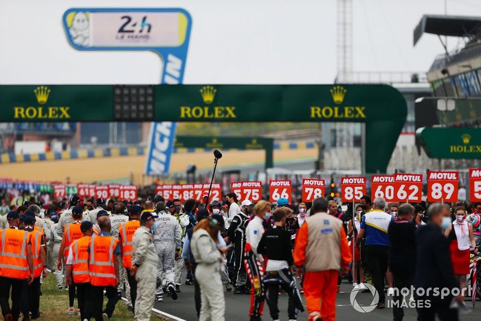 La parrilla de las 24 horas de Le Mans