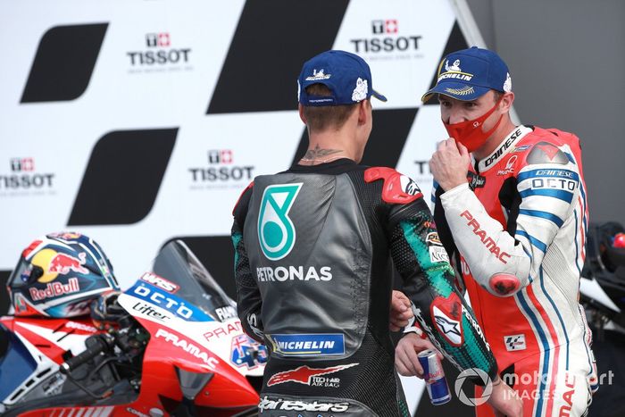 Fabio Quartararo, Petronas Yamaha SRT,  Jack Miller, Pramac Racing 