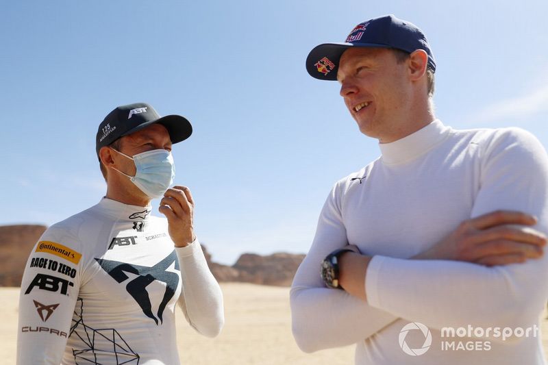 Mattias Ekstrom, ABT CUPRA XE, Johan Kristoffersson, Rosberg X Racing