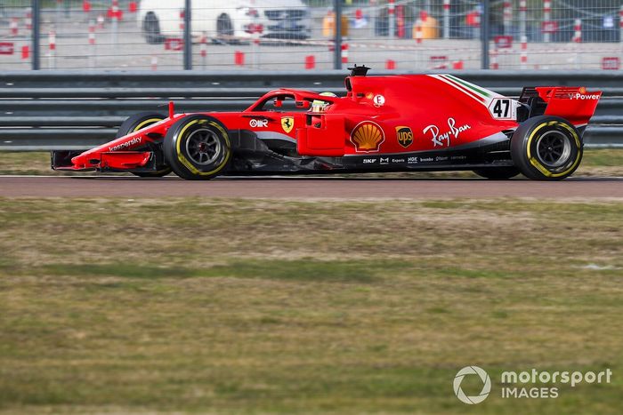 Mick Schumacher, Ferrari SF71H