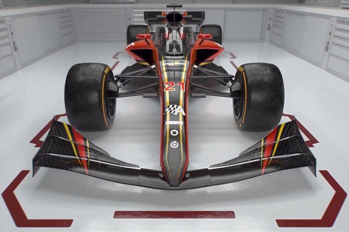 El diseño original de los F1 para 2021 era así