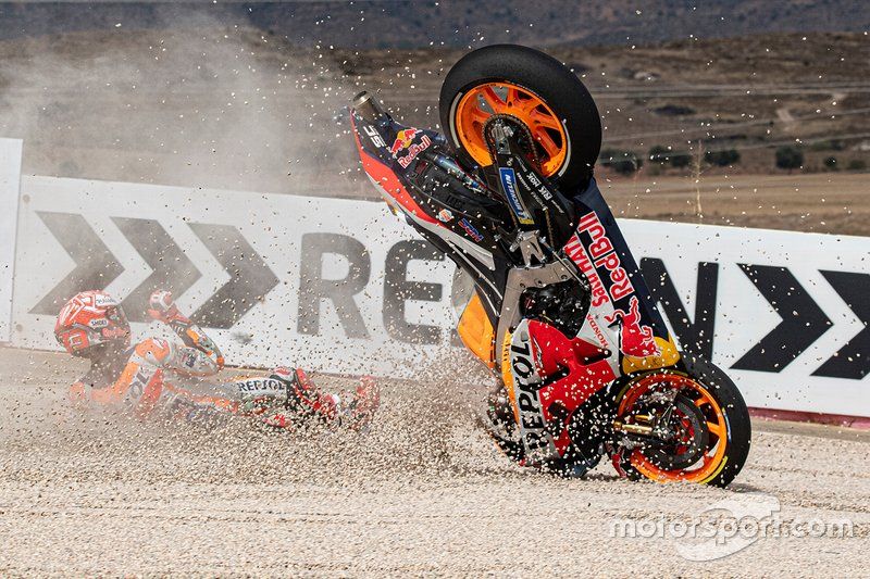 Accidente de Marc Márquez, Repsol Honda Team