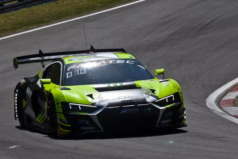 #46 Team WRT Audi R8 LMS evo II: Valentino Rossi, Frédéric Vervisch
