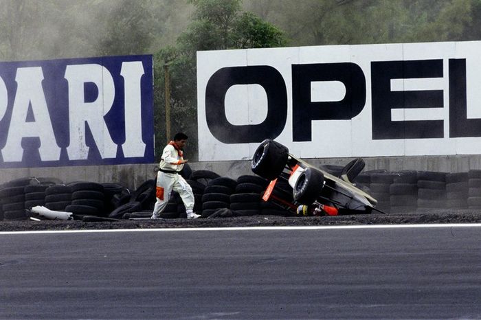 Allí fue donde Senna protagonizó uno de los accidentes más fuertes de su carrera, en 1991, durante los entrenamientos libres.