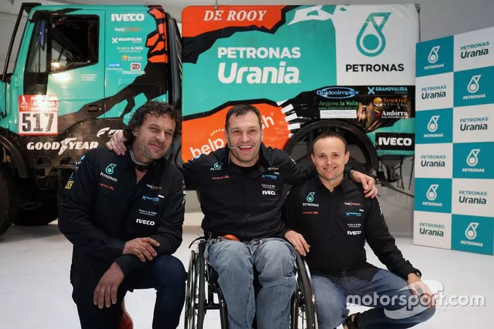 #517 Ferrán Marco, Marc Torres, Team De Rooy Iveco (junto a Albert Llovera)
